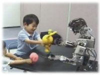 photo: A 4-year-old body handing over the pointing target