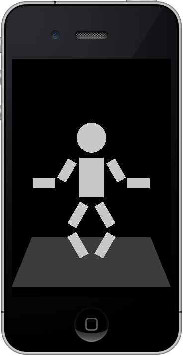 iPhone の座標系